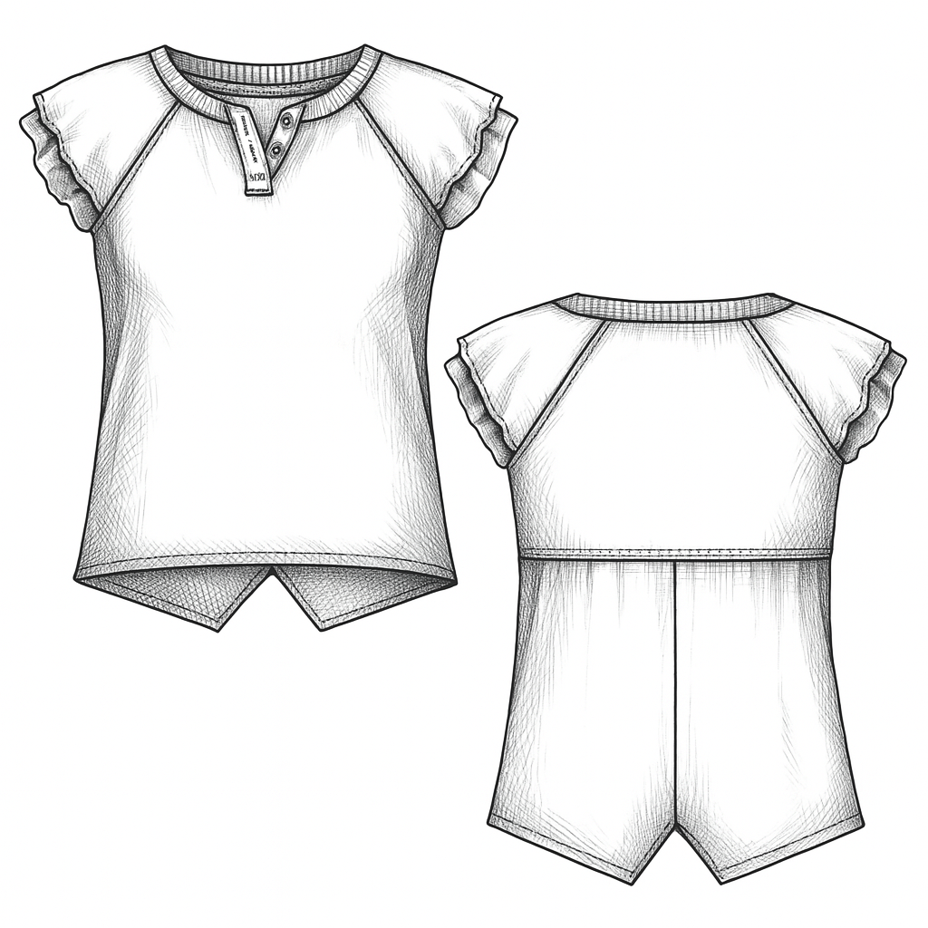 Fashion sewing patterns for LADIES T-Shirts T-Shirt 3058